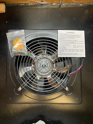 Nalle 8 Inch Exhaust Fan 80W 500CFM Through-wall Installation Ventilation Fan... • $25