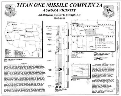 Photo:Titan One Missile Complex 2A.AuroraAdams CountyColoradoCOHABS • $9.99