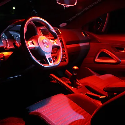 VW Passat 3B 3BG B5 Variant Interior Set Lights Package Kit 12 LED Red 162234 • $24.88