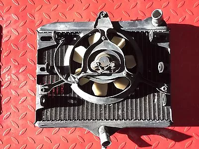 Yamaha Vmax 1200 85-97 Complete Radiator Unit W/ Fan And Grill • $249