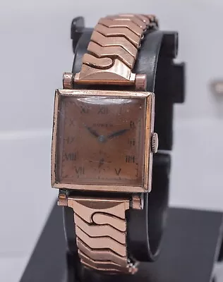 Needs Service - 1940s - Buren Grand-Prix Men's Square Roman Numeral 25mm Watch • $99.99