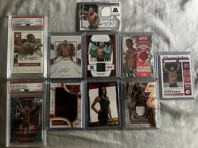 Ufc 10 Card Lot (Patches Autos Graded) • $100