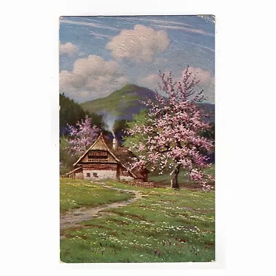 Artist's Postcard By W. Hoy /  Spring Magic  Like An Oil Painting Degi No. 1274 1935 • £3.61