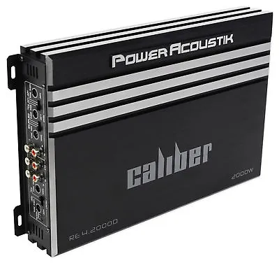 Power Acoustik RE4-2000D 2000 Watt 4-Channel Class A/B Car Stereo Amp Amplifier • $85.94