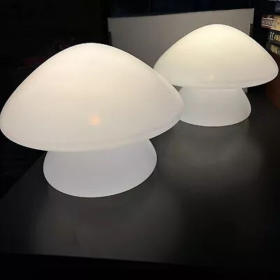 Vintage IKEA Mushroom Lamp Vinterfest Funky Disco 70s Set Of 2 Lot Working MCM • $99.99