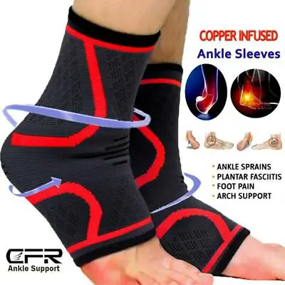 £6.99 • Buy Ankle Support Achilles Tendon Brace Strap Sprain Sport Arthritis Running Sleeve