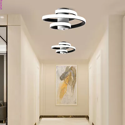 Modern Acrylic LED Ceiling Light Flush Mount Living Room Hallway Chandelier Lamp • $19