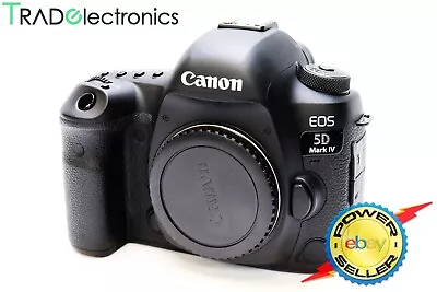 (💎A+) Canon EOS 5D Mark IV Full Frame DSLR Camera 30MP 3.2  EF Mount Body Only • $1849