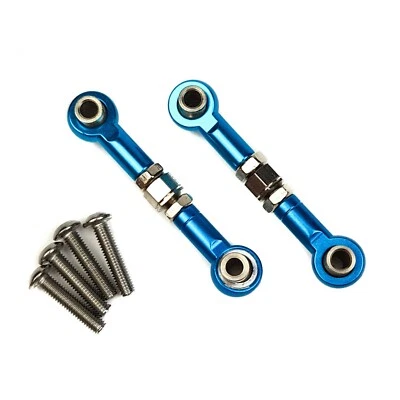 £9.99 • Buy 2xAlloy RC Steering Rod Turnbuckle Linkage Servo Arm Drone Quadcopter 36 46 Mm