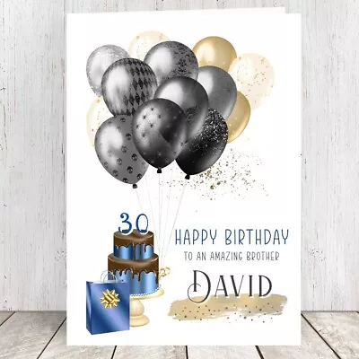 Personalised Money Voucher Wallet Gift Card 18th 21st 30th 40th Happy Birthday • £3.49