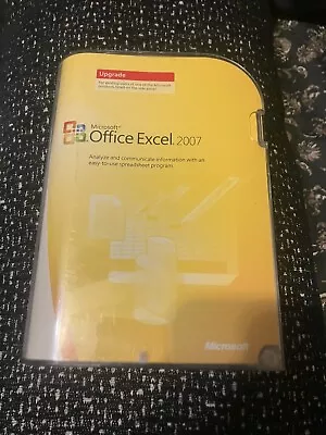 Microsoft Office Excel 2007 Upgrade • $35