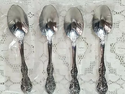 Oneida Michelangelo Teaspoons 6  Ultra Premium 18/10 Stainless New Set 4 • $39.84