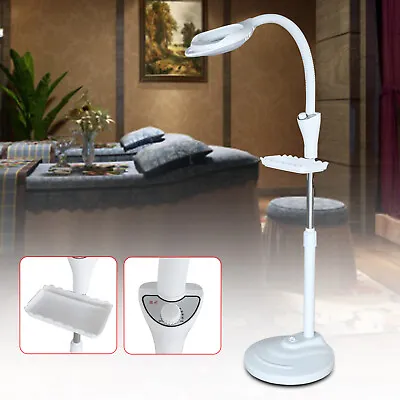 16 Diopter LED Lamp Light Magnifying Glass Floor Stand LED Light Salon Magnifier • $20.99
