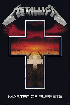 Metallica - Music Poster (Master Of Puppets) (Size: 24  X 36 ) • $12.99
