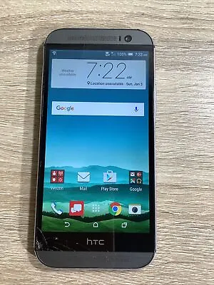 HTC One M7 - Verizon Only - 32GB - Gray - Read Description - #148 • $11.65