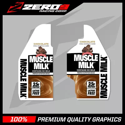 Honda Crf 150 2007 - 2018 Lower Fork Guard Motocross Graphics Mx Muscle Milk • $20.98