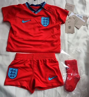 England Football Shirt/Kit 2022/23 (Infant Size 6-9 Months) RRP £50 • £10
