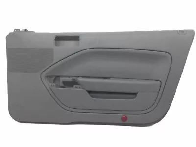 Fits 05-09 Ford Mustang Synthetic Leather Gray Padded Door Panel Insert Cards • $39.11