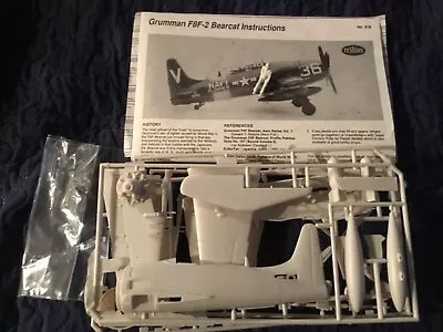 Testors Grumman F8F-2 Bearcat 1/48 Scale Model 519 No Box • $29.99