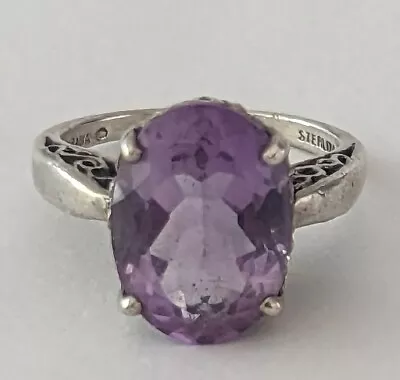 Kabana Sterling Amethyst Ring Size 6 • $29.99