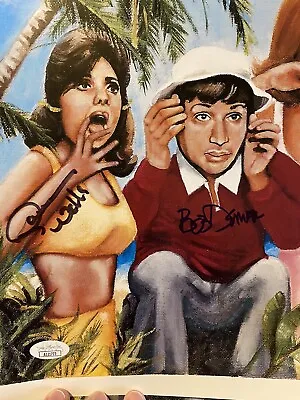 Gilligan’s Island Cast Signed Autographed Poster Bob Denver Dawn Wells JSA COA • $45