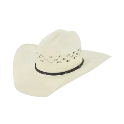 Justin Bent Rail Falcon Ivory Straw Cowboy Hat JS4256FLCN44 • $59.99