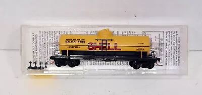 Micro-trains N Ga #65090/1 Shell 39' Single Dome Tank Car # Sccx 1106 • $15