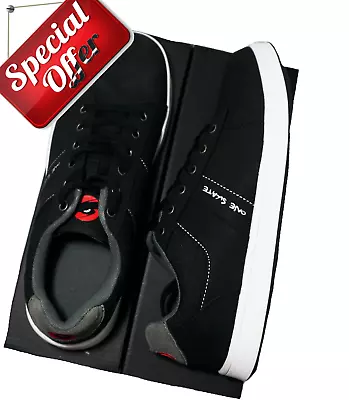 OS Skate Shoes - Skateboarding/Training/GYM- Black/White • £15.99