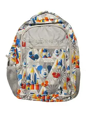 Disney Parks Disney Backpack Bag Mickey Mouse With Castle - Gray • $59.99