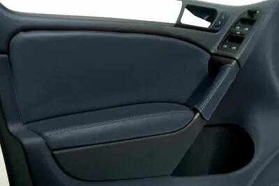 Fits 2010-2014 VW GTI Golf MK6 PVC Leather Armrest Door Panel Cover Black • $42.99