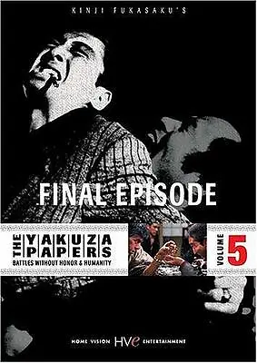 The Yakuza Papers: Vol.5 - Final Episode (DVD) Bunta Sugawara Jo Shishido NEW • $11.99