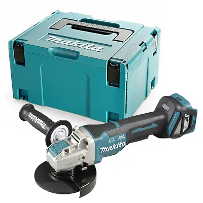 Makita DGA519 18V 125mm Brushless X-Lock Angle Grinder With 821551-8 Type 3 Case • £229.32