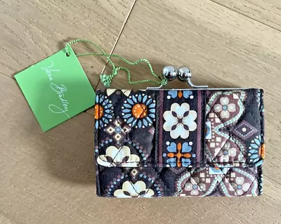 Vera Bradley Wallet Small Kisslock New W/Tags Canyon 11892-130 • $19.95