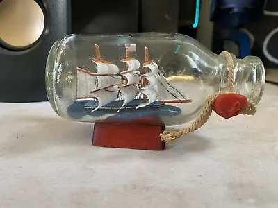 Ship In A Bottle Vintage • $20