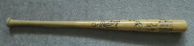 1991 Oakland A's Team Signed Baseball Bat Eckersley Henderson McGwire Jose PSA • $1696.59