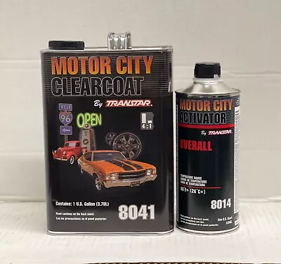 Transtar Motor City Clearcoat With Choice Of Overall Or Spot & Panel Activator • $129.99