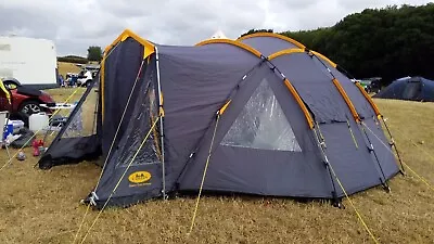 £150 • Buy Campus Super Trio Deluxe 6 Person (3 Compartments) Tent