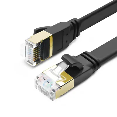 $6.99 • Buy Cat8 Flat Ethernet Cable，40Gbps 2000MHz High Speed Network Internet Cable