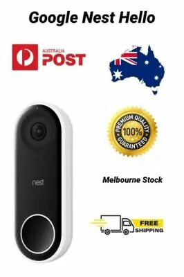 Google Hello Video Doorbell NC5100US Smart WiFi Video Doorbell • $343.79
