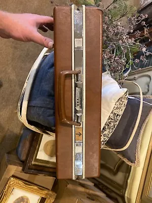 Vintage Samsonite Briefcase - Brown Lugge Briefcase - Read Description • $32