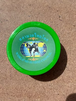 Muay Thai Green Balm World Muay Thai Council Best Choice Of Muay Thai Boxer • $20