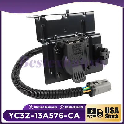 For 99 -01 F250 F350 Super Duty Ford Trailer Tow Wiring Harness Plug 4 & 7 Pin • $41.25