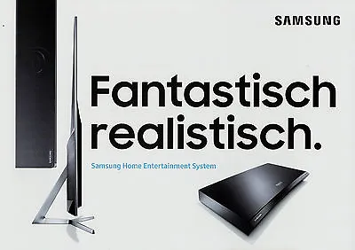 Samsung Prospectus Home Entertainment System 2016 10/16 Brochure Brochure • £15.40