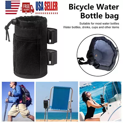 Cup Bike Handlebar Drink Holder Bike Water Bottle Holder For Bike Camping Cycle • $10.97