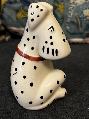 Vintage Dalmatian Pottery Figure Unusual Rare Collectors Spotty Dog  • £9.99