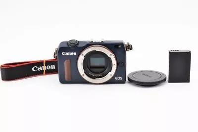 Canon EOS M2 18.0MP EF-M Mount Digital Compact Camera -Bay Blue- Body Japan F 80 • $388.39