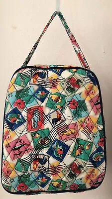 NWT Vera Bradley Lunch Bunch Retired Color Cuban Stamps Free Shipping • $14.49