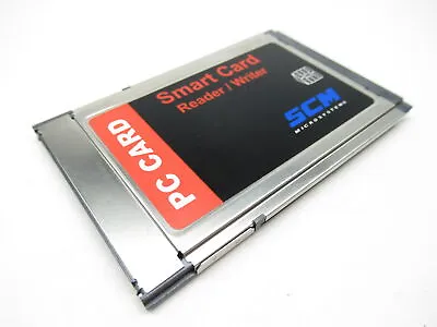 Scm Microsystems Pc Card Scr241 Smart Card Reader / Writer • $9.95