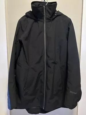 Marmot Women's Lea Waterproof Rain Jacket Women's M In Black • $24