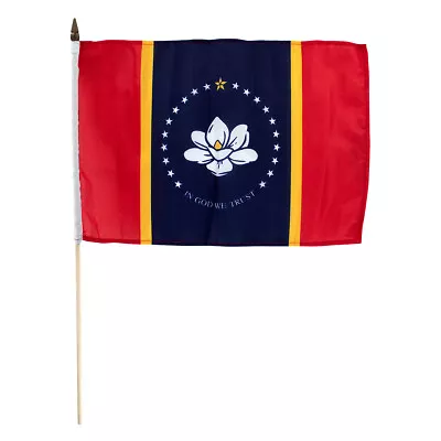 Mississippi Flag 12 X 18 Inch • $2.49